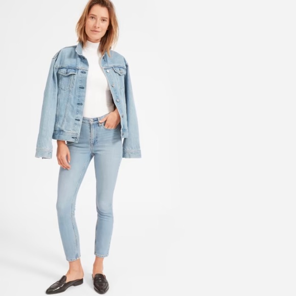 Everlane Denim - Everlane skinny high rise jeans